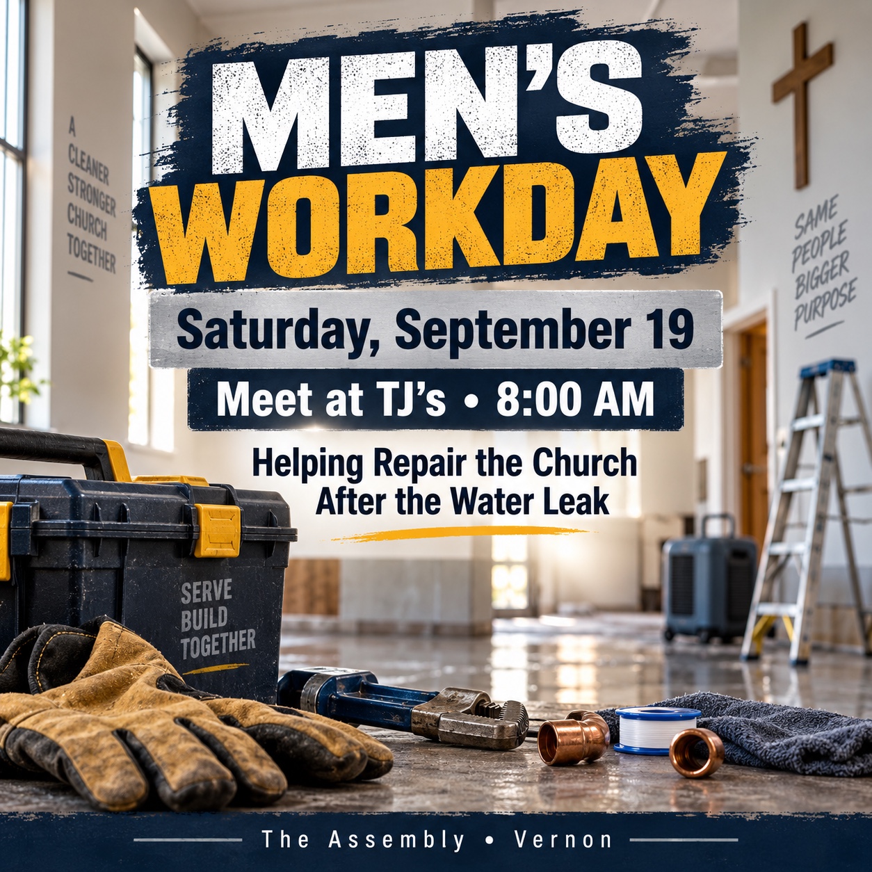 Men’s Workday event at The Assembly Vernon